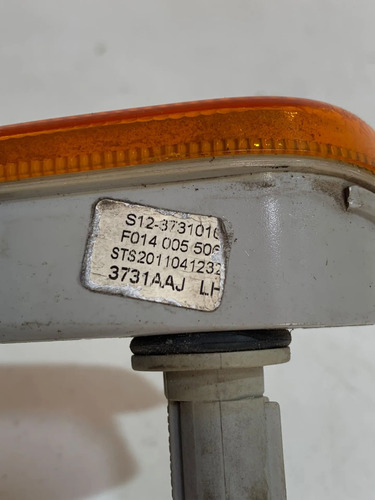 Pisca Paralama Esquerdo Chery Face 2010 A 2015 Obs Laranja - Imagem 5