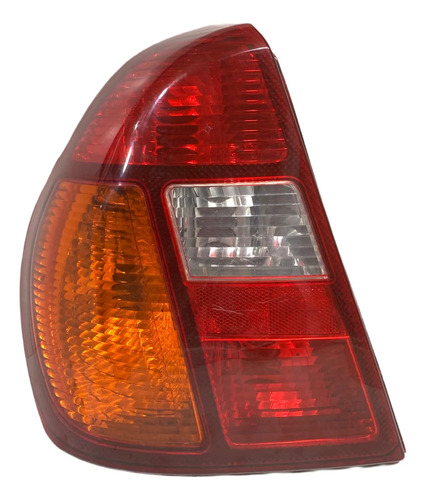 Lanterna Traseira Esquerda Renault Clio Sedan 2002 A2009 Obs Esquerdo/motorista Vermelho