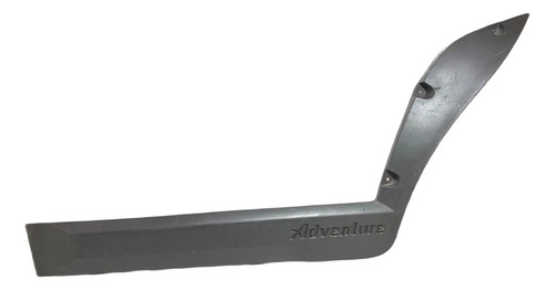 Moldura Paralama Traseira Esquerda Palio Adventure 2012a2016 Cinza-escuro