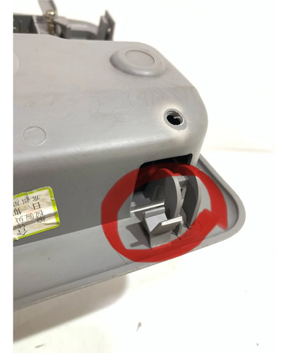 Luz Teto Cortesia Chery Tiggo 2013 A 2015 Detalhe - Imagem 4