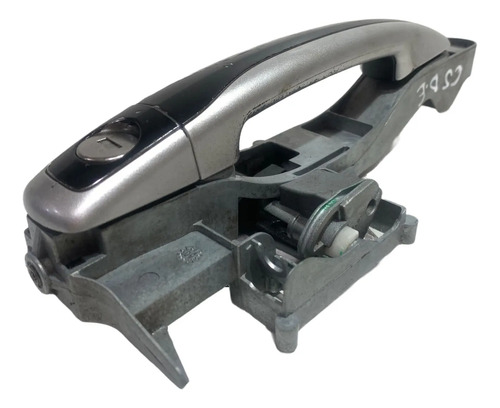 Maçaneta Externa Dianteira Esquerda C4 Pallas C5 09 A 12 Obs Prata É Preto Dianteira