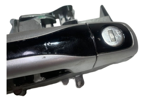 Maçaneta Externa Dianteira Esquerda C4 Pallas C5 09 A 12 Obs Prata É Preto Dianteira - Imagem 3