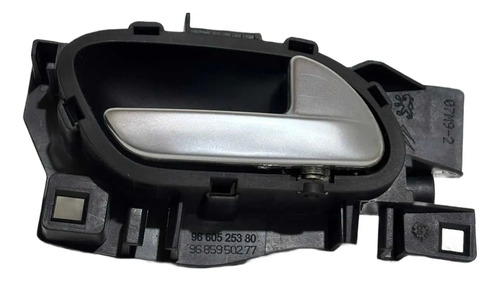Maçaneta Interna Traseira Direita Citroen C5 2009 A 2012 Preto Traseira
