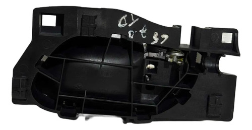 Maçaneta Interna Traseira Direita Citroen C5 2009 A 2012 Preto Traseira - Imagem 4