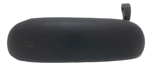 Maçaneta Externa Esquerda Ford Courier 2000 A 2004 Preto Dianteira
