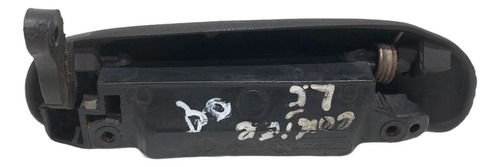 Maçaneta Externa Esquerda Ford Courier 2000 A 2004 Preto Dianteira - Imagem 4