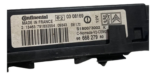 Módulo Bluetooth Citröen C5 2009 A 2012 - Imagem 3