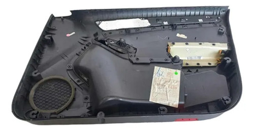 Forro Porta Dianteira Esquerda Volkswagen Jetta 2011 - 2016 Preto - Imagem 4
