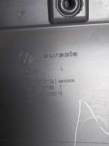 Forro Porta Dianteira Esquerda Volkswagen Jetta 2011 - 2016 Preto - Imagem 5