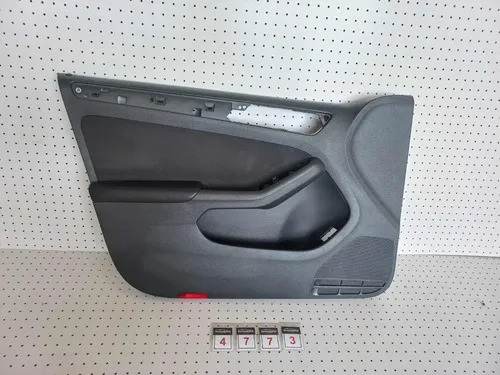 Forro Porta Dianteira Esquerda Volkswagen Jetta 2011 - 2016 Preto - Imagem 6