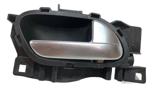 Maçaneta Interna Traseira Direita Peugeot 208 2013 2019 Cromado Dianteira/traseira