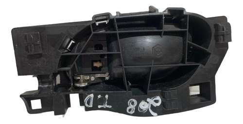 Maçaneta Interna Traseira Direita Peugeot 208 2013 2019 Cromado Dianteira/traseira - Imagem 4