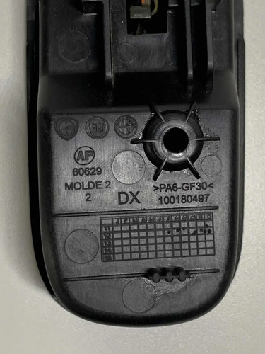 Maçaneta Interna Diant/direita Fiat Uno Vivace Cod:100180497 Dianteira - Imagem 4