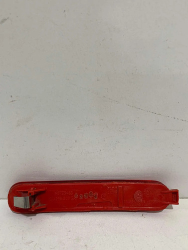 Defletor Olho De Gato Esquerdo Fiat Uno Vivace 2015 - 2018 Vermelho - Imagem 3