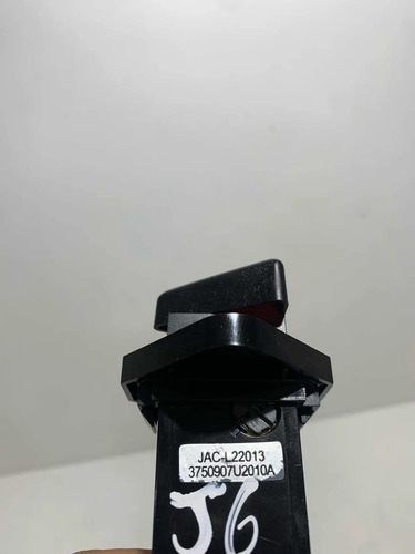 Botão Pisca Alerta Jac J6 2010 - 2013 Original 3750907u2010a Preto - Imagem 5
