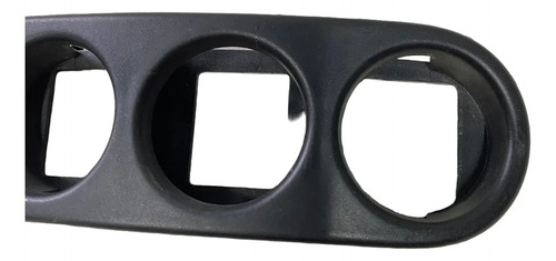Moldura Botões Pisca Alerta Renault Master 2005 2008 Oem Preto - Imagem 2