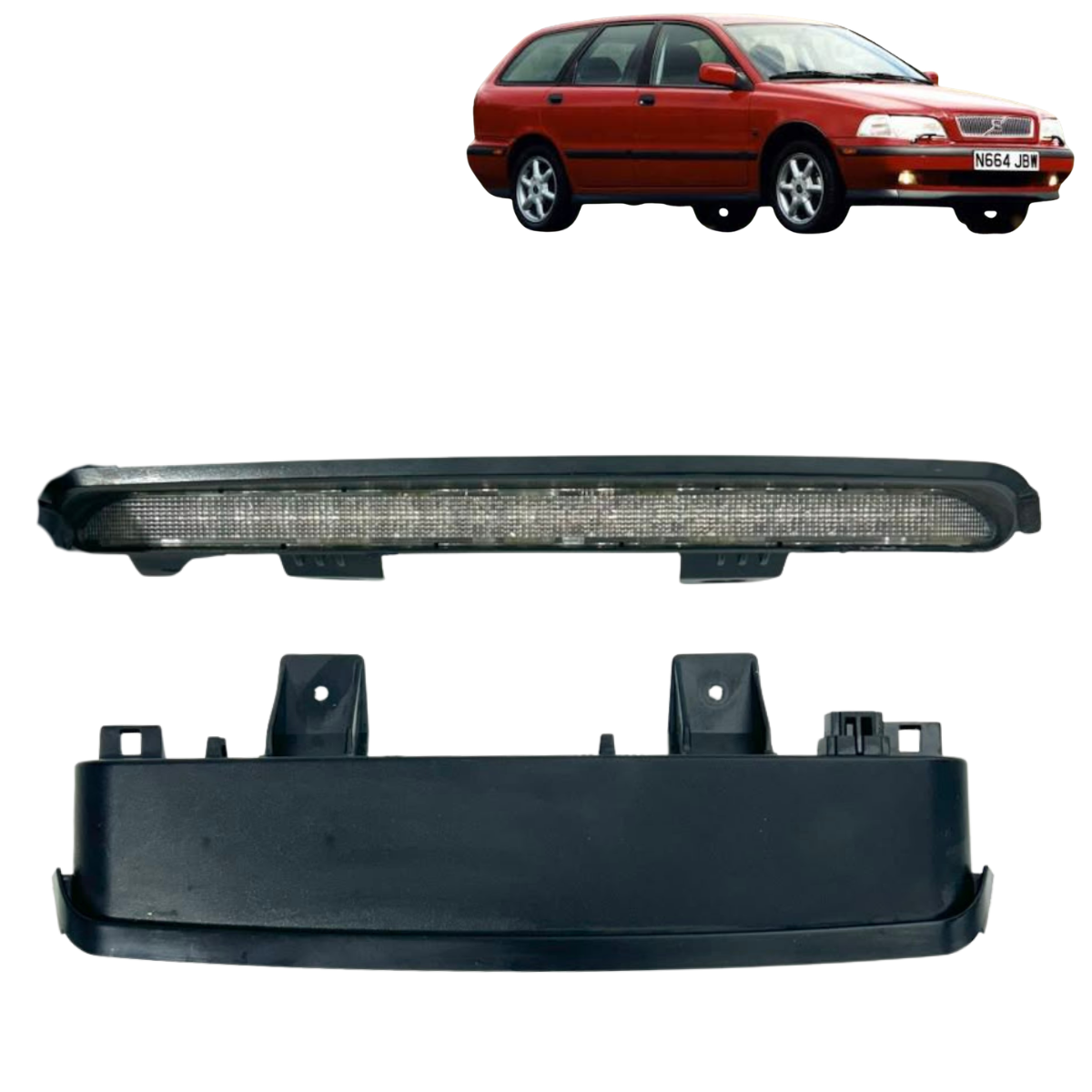 Break Light Luz Freio Volvo V40 Perua 2.0 1997 30860086