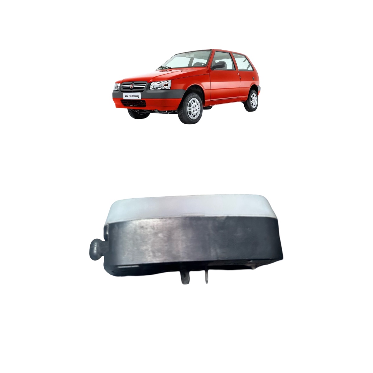Lanterna Luz De Teto Fiat Uno 1984-2013 Original C/AVARIA - Imagem 5