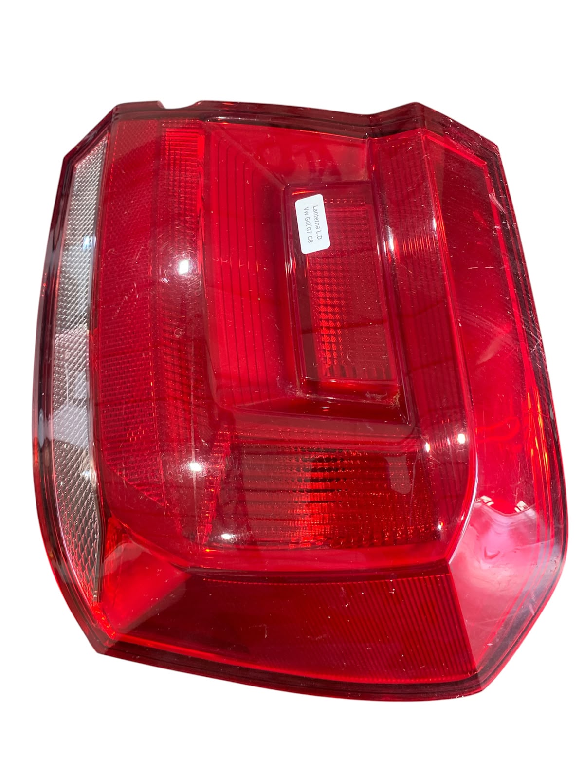 Lanterna L.d Vw Gol G7 G8 17/19 Obs Tem Detalhe Direito/passageiro Vermelho - Imagem 2