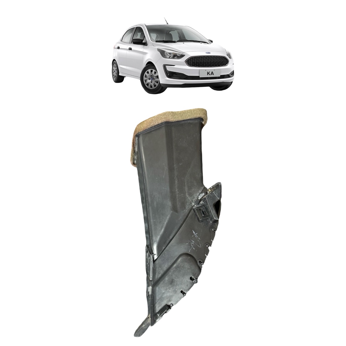 Difusor De Ar Lado Esquerdo Ford Ka 2018 E3b5a01821a Origi - Imagem 4