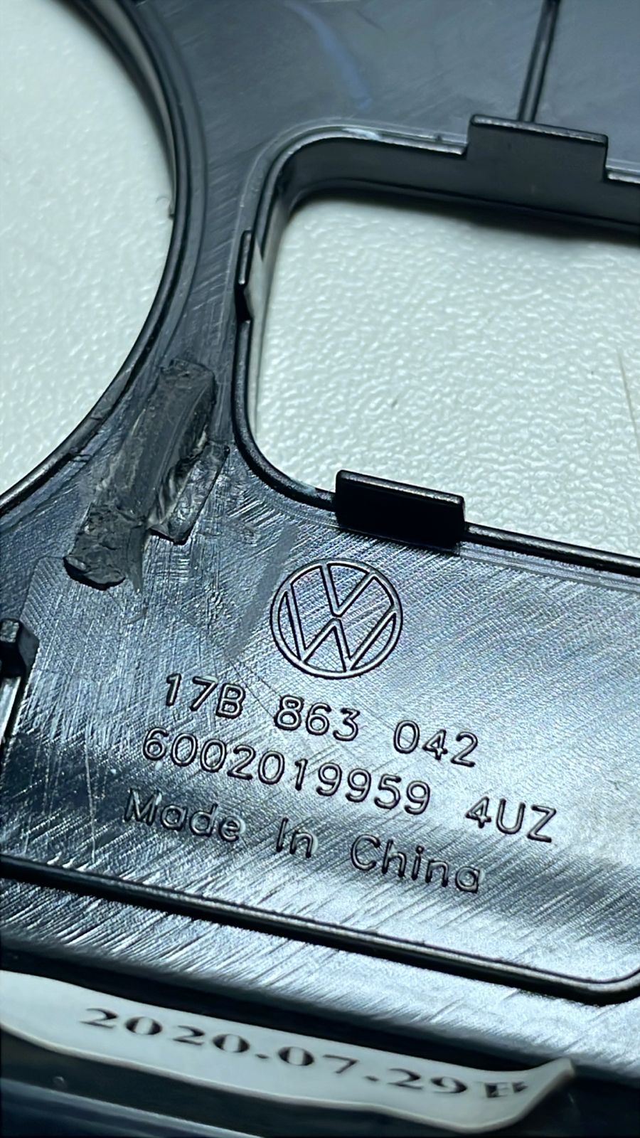 Moldura Comando Ar Jetta 1.4 tsi MK7 2018 a 2022 17b863042 - Imagem 6