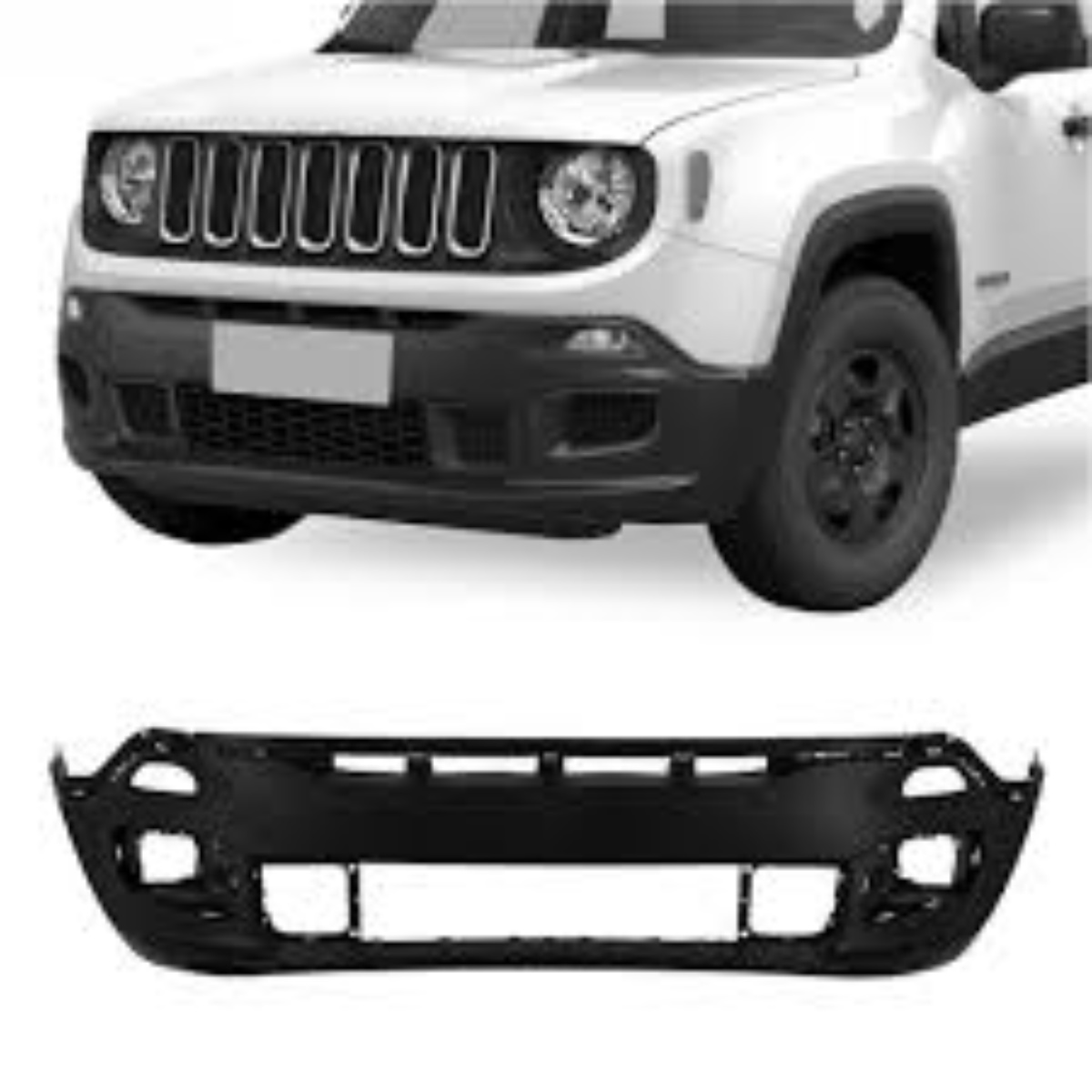 Parachoque Dianteiro Jeep Renegade 2016