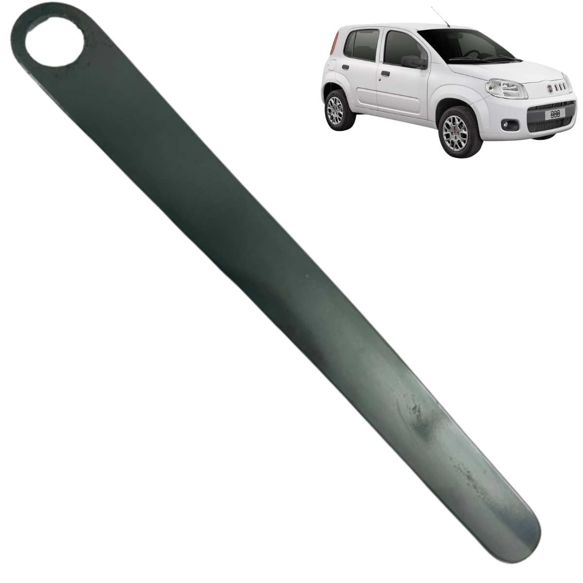 Moldura do Puxador da Porta Traseira Direita Fiat Uno 2013
