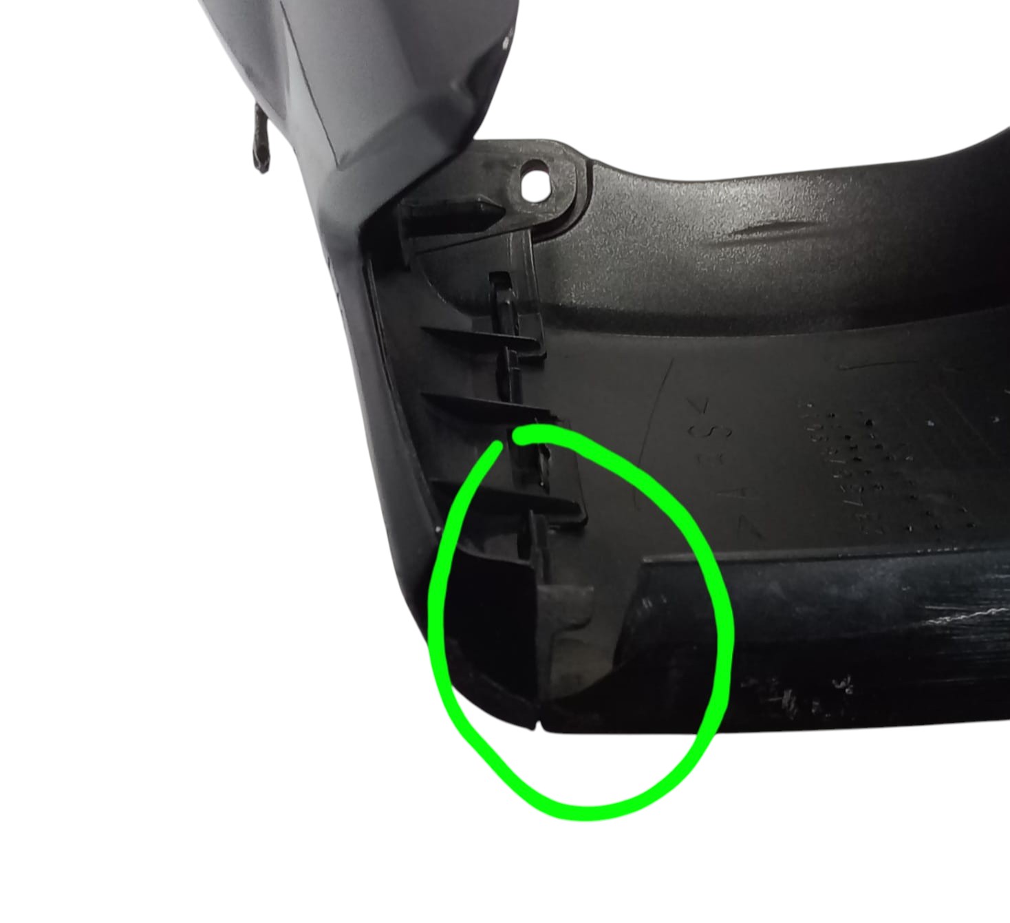 Carenagem Traseira Completa YBR 125 Factor 2009-2013 Avaria - Imagem 4