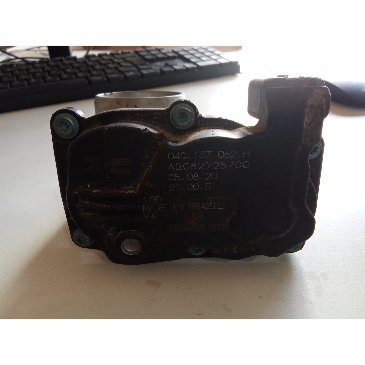 Corpo Borboleta Volkswagen Up Gol 3cc 1.0 - Imagem 1
