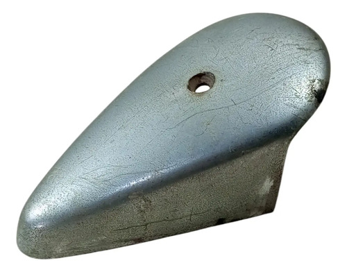 Capa Pisca Vw Fusca Cromado Plástico Sorriso Curto Paralelo - Imagem 4