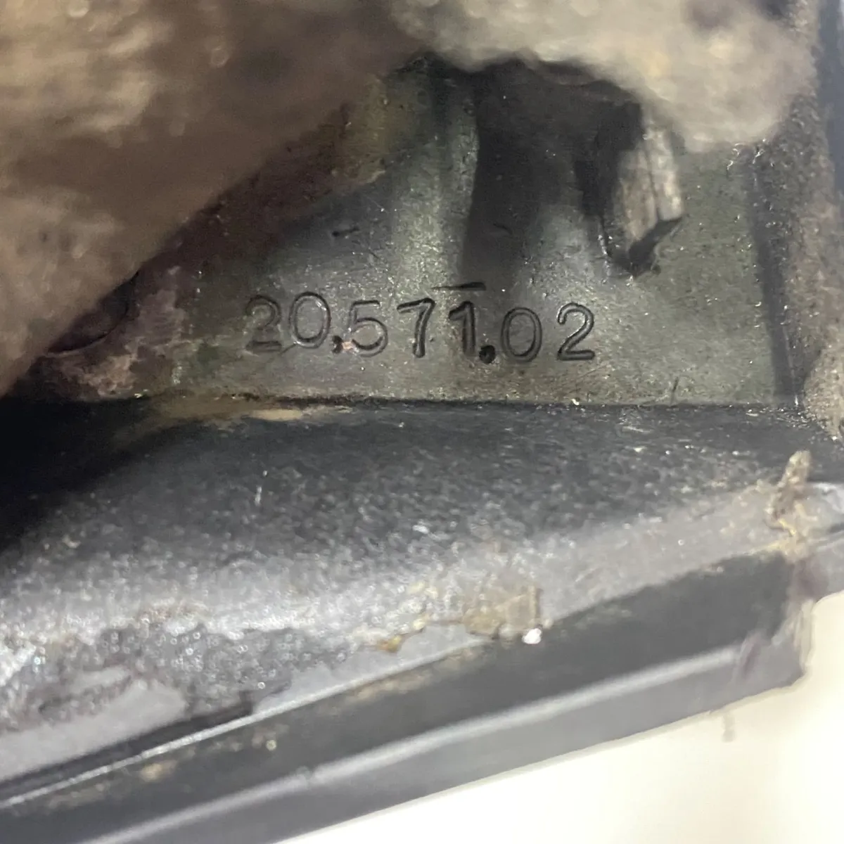 Retrovisor Escort Esquerdo Manual 1987 A 1991 2057102 - Imagem 2