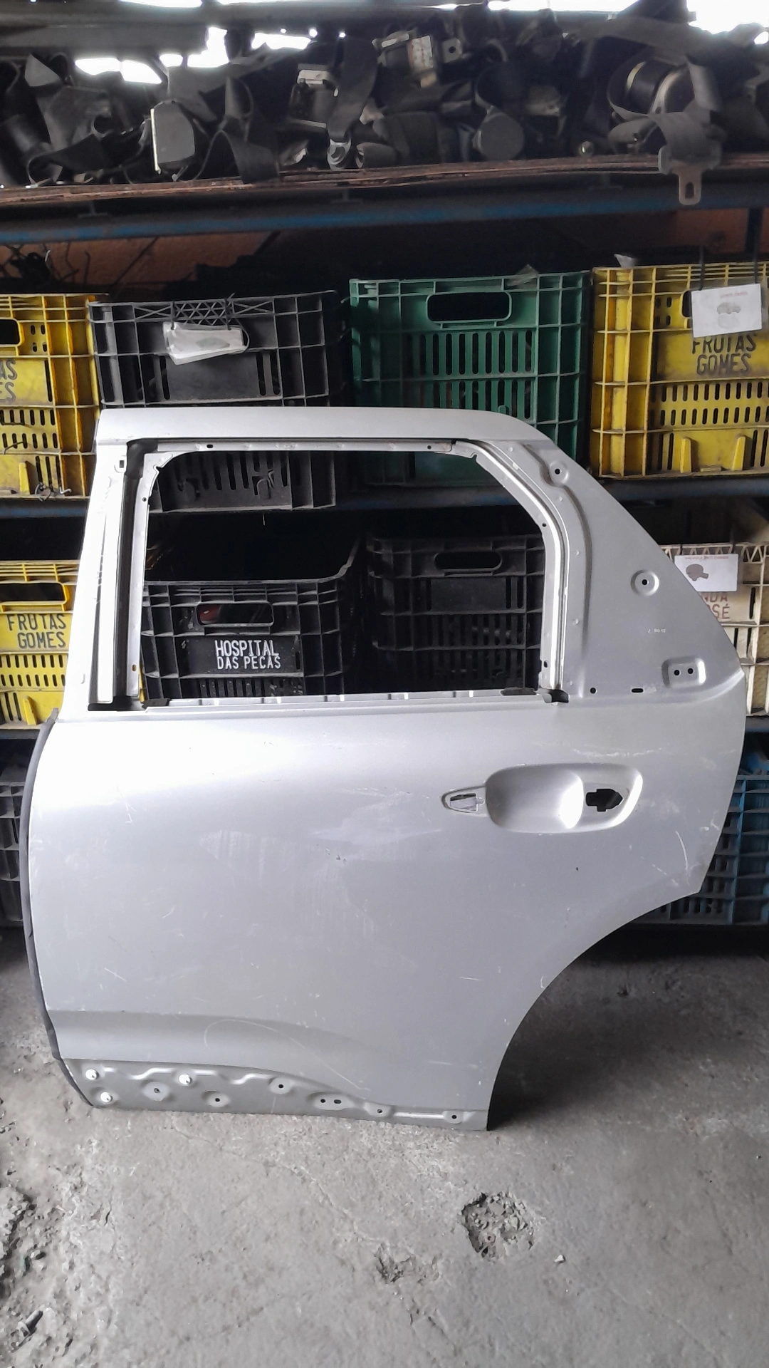 PORTA TRASEIRA C4 CACTUS 2019/20 LADO ESQUERDO (PRATA)