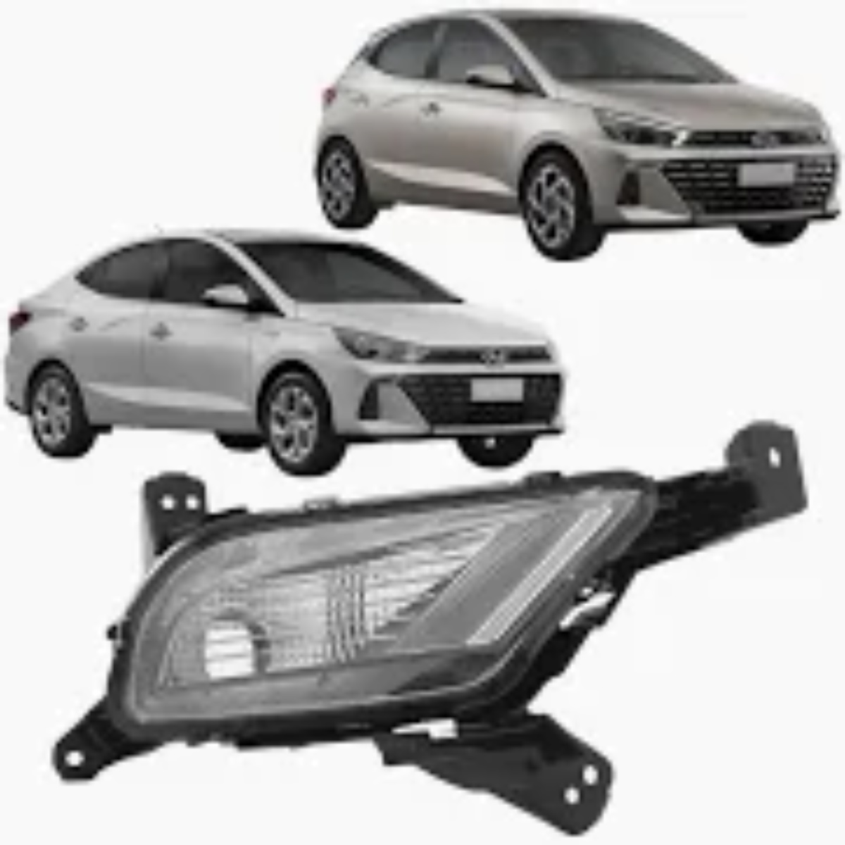 Lanterna Seta Dianteira Hyundai HB20 2023 2024