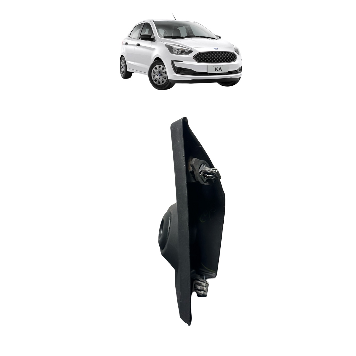 Acabamento Interno Retrovisor Direito Ford Ka 15 E3b5a23408 - Imagem 4