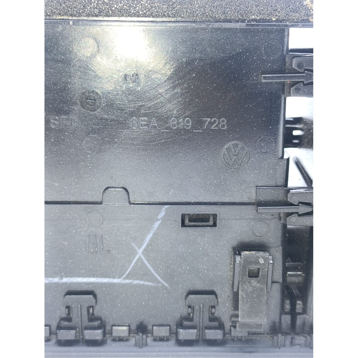 Difusor de Ar Central Volkswagen 2016  2026 - Imagem 2