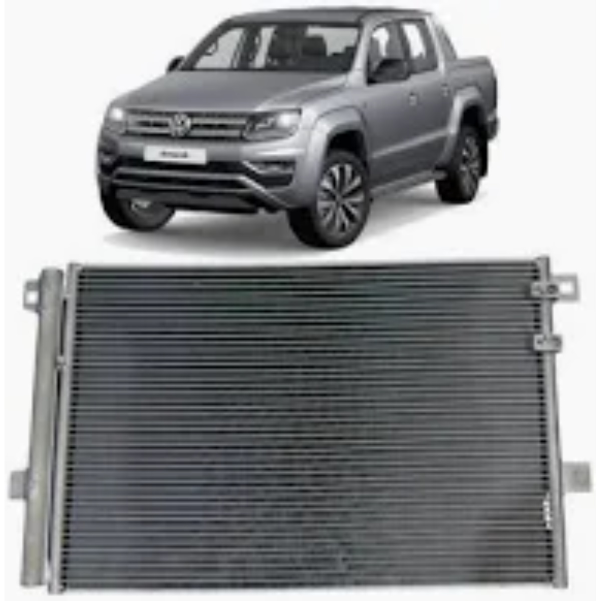 Condensador Ar Condicionado Volkswagen Amarok 2.0 2011-2016