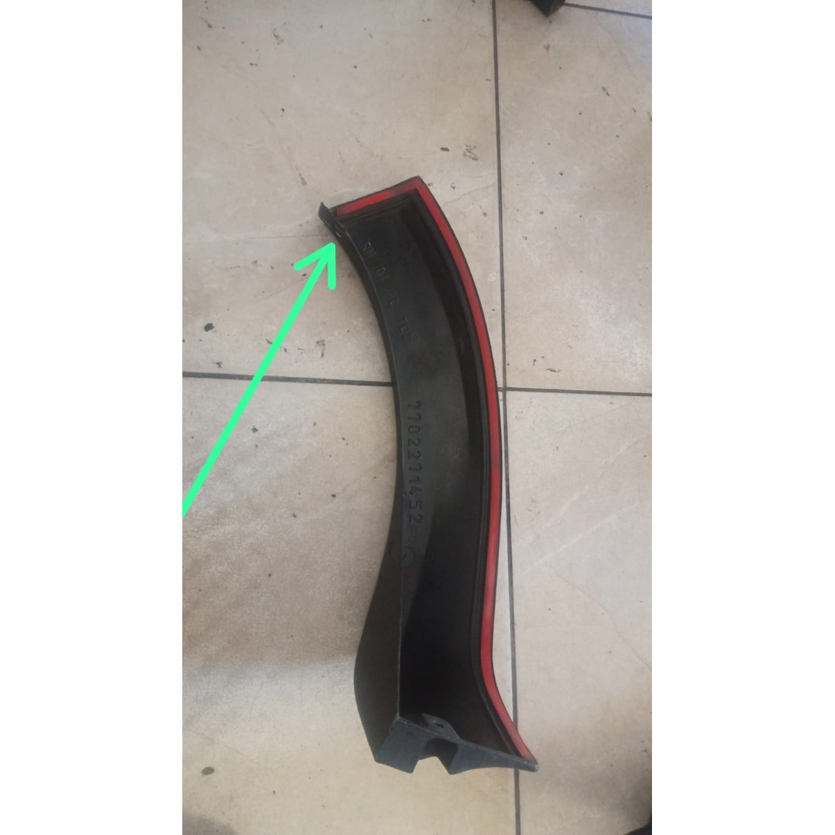 Moldura Parachoque Traseiro Direito Duster 15/19 - Imagem 4