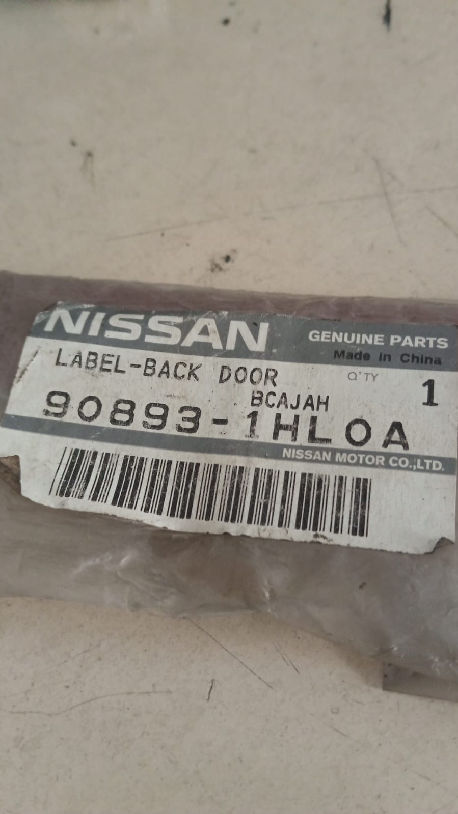 Emblema SL Nissan Kicks Original