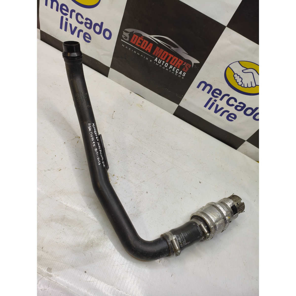 Mangueira Intercooler Hb20 Creta 1.0 Turbo 28272-07300 Preto - Imagem 2
