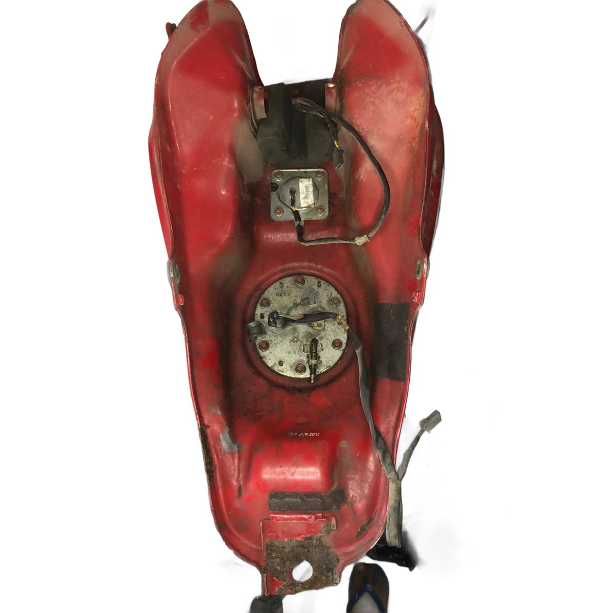 Tanque De Combustivel Cb 300 2010/2011 Vermelho (Avaria) - Imagem 4