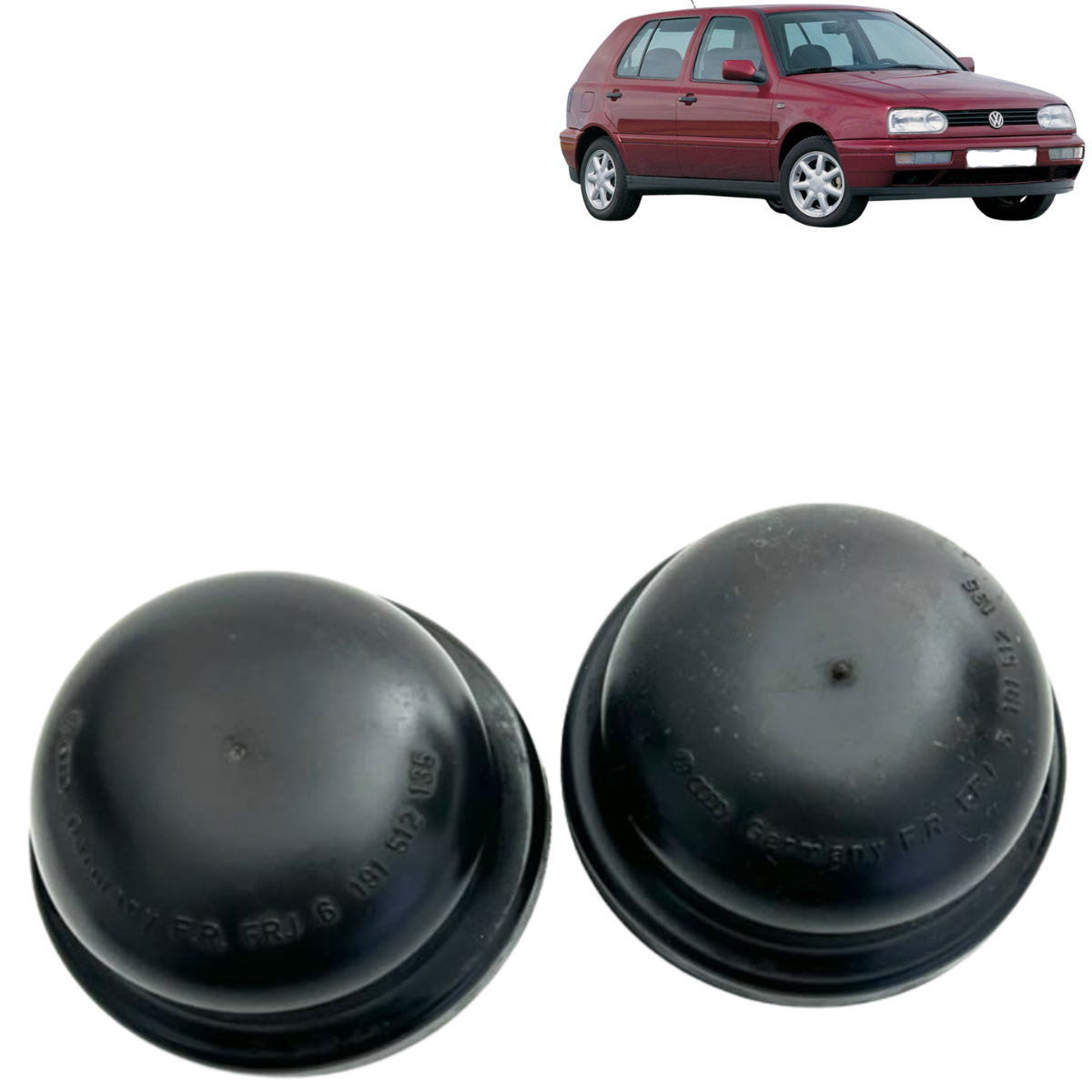 Capa Tampa Amortecedor Traseiro Vw Golf MK2 MK3 1984 a 1998