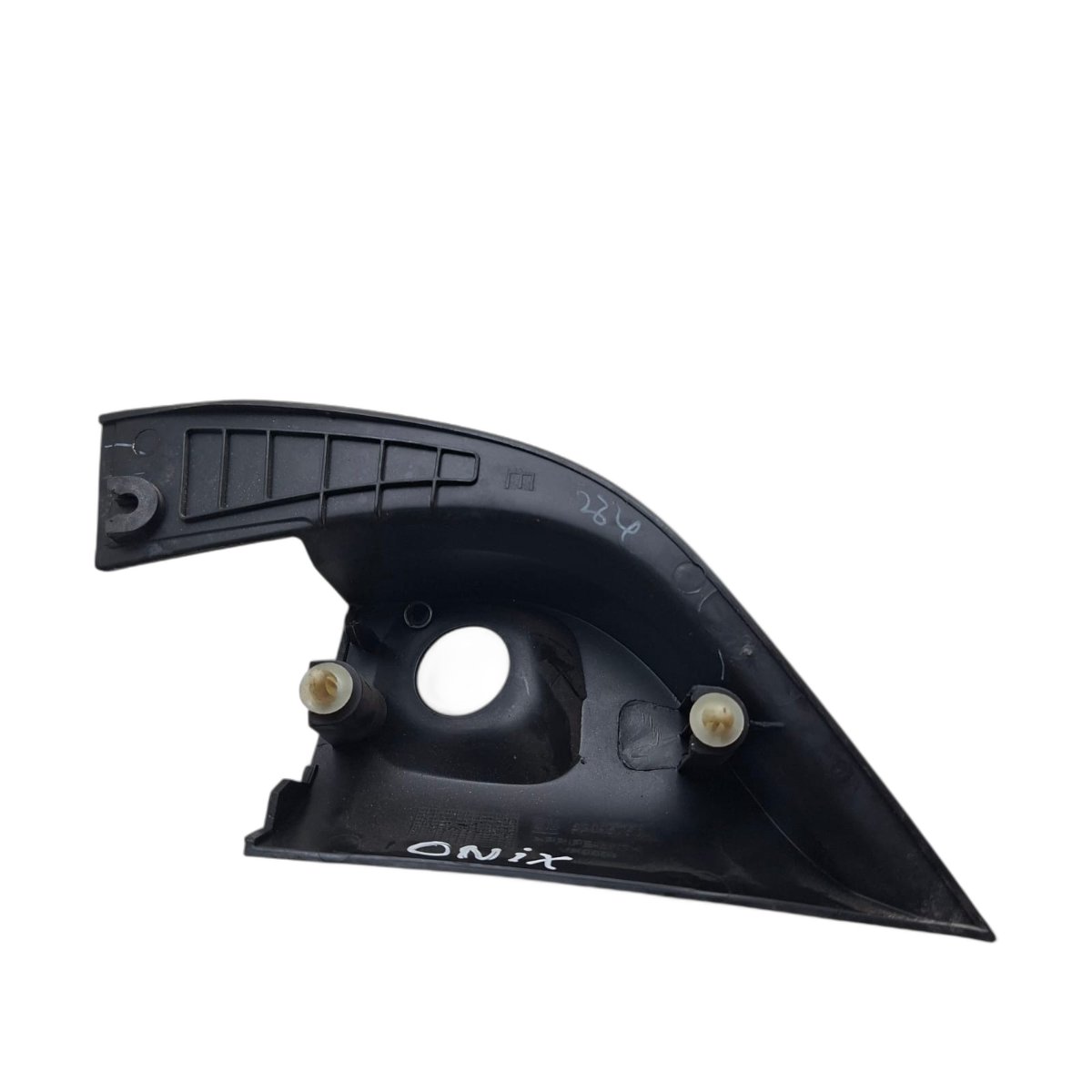 Moldura Interna Retrovisor L/e Onix Prisma 12/ 52095751 Preto - Imagem 5