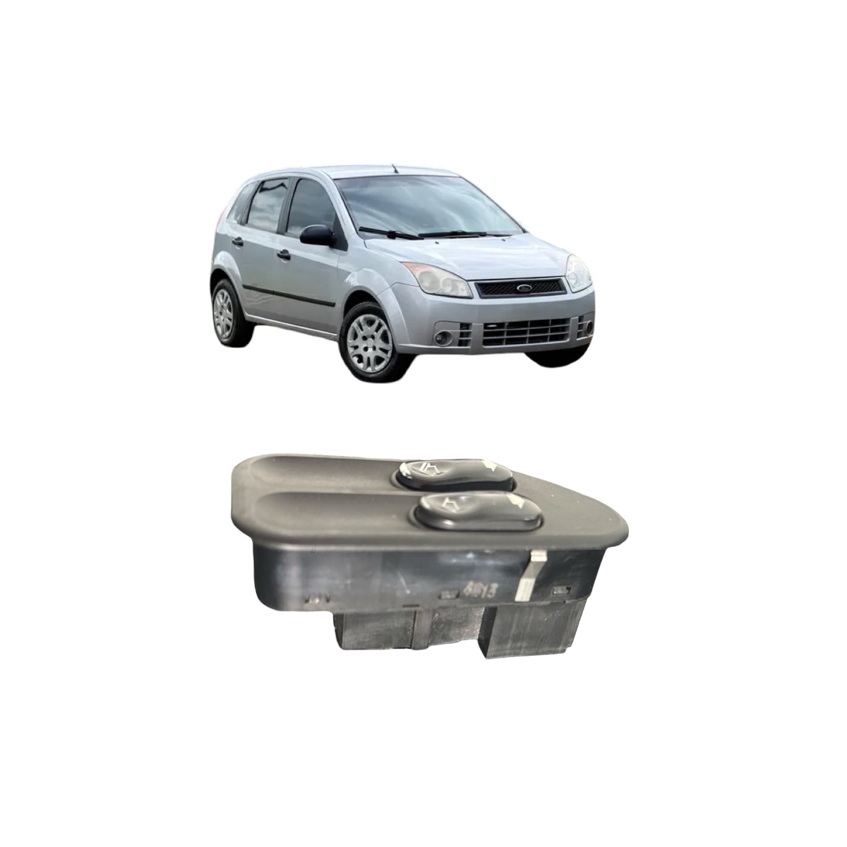 Interruptor Vidro Elétrico Ford Fiesta 7s6514529ba Original