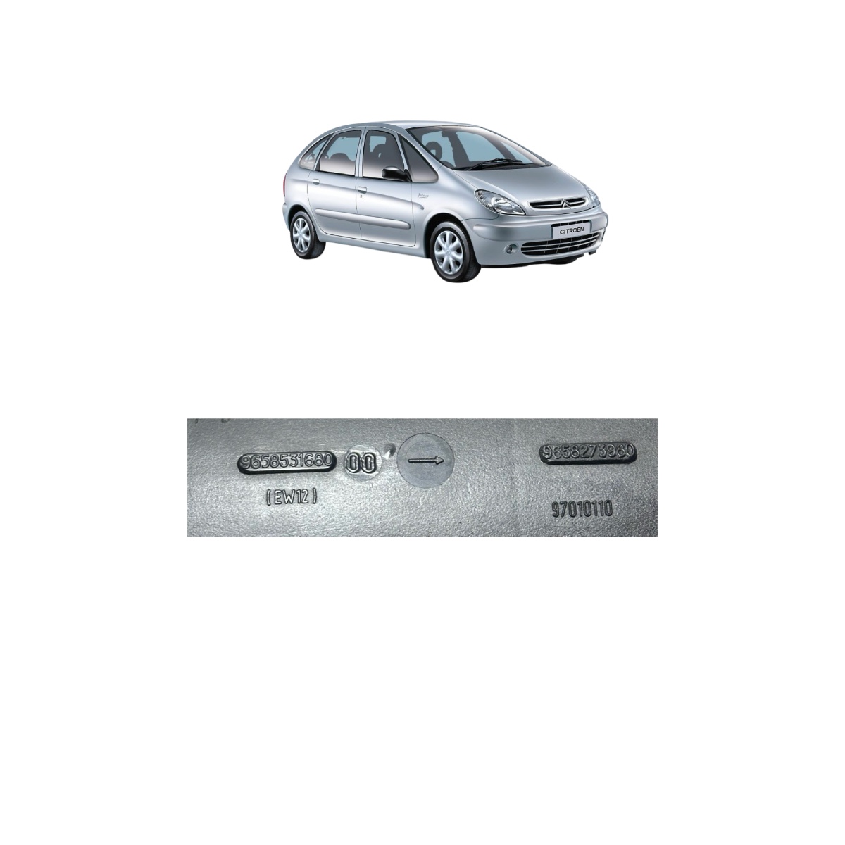 Tampa Válvulas Citroen Xsara Picasso 2.0 9658531680 Original - Imagem 3