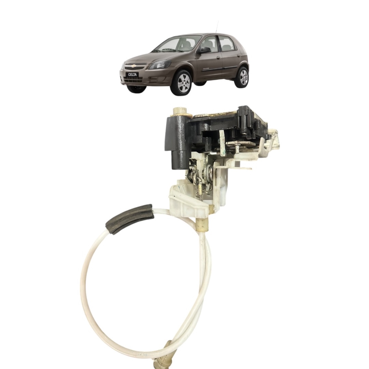 Fechadura Traseira Direita Chevrolet Celta/Prisma 2004 - Imagem 4