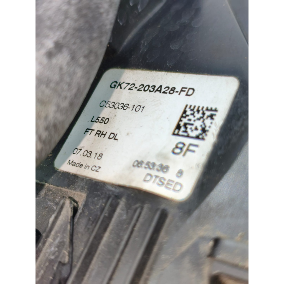 Fechadura Porta Dianteira Dir Discovery 2017 Gk72203A28Fd - Imagem 3