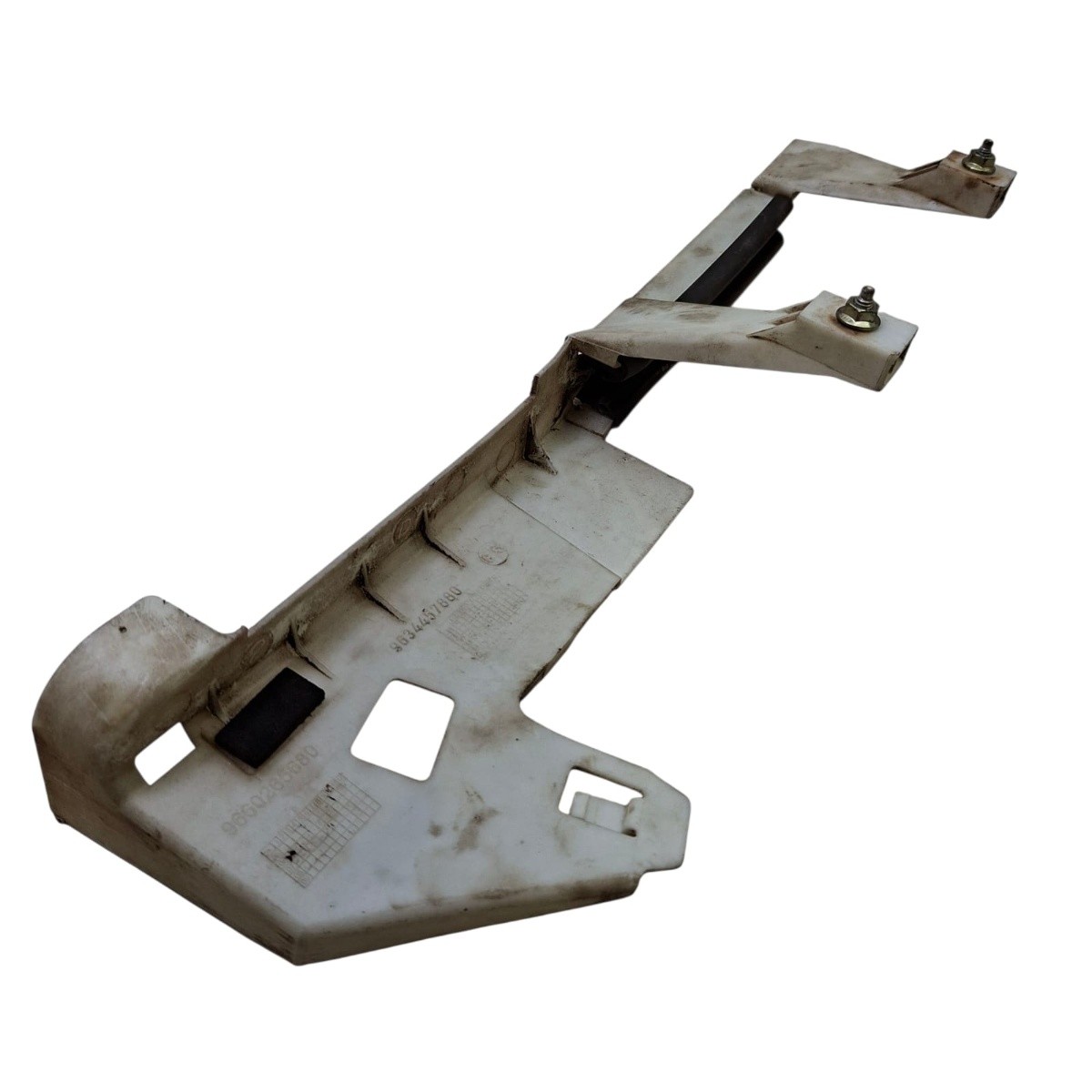 Canaleta Guia Vidro Diant Direito Peugeot 307 2004 A 2012 Branco/preto - Imagem 5