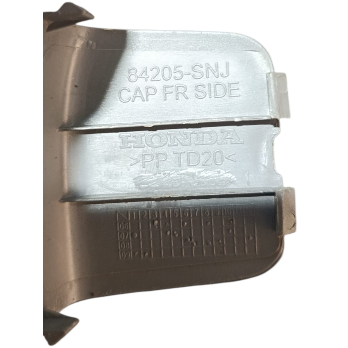 Tampa Chave Soleira Esquerda Honda Civic G9 2012/16 84205SNJ - Imagem 7