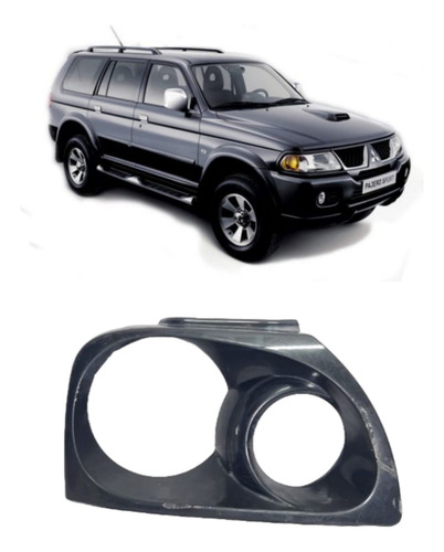 Moldura Aro Farol Pajero Sport 2005/2011 Lado Direito - Imagem 8