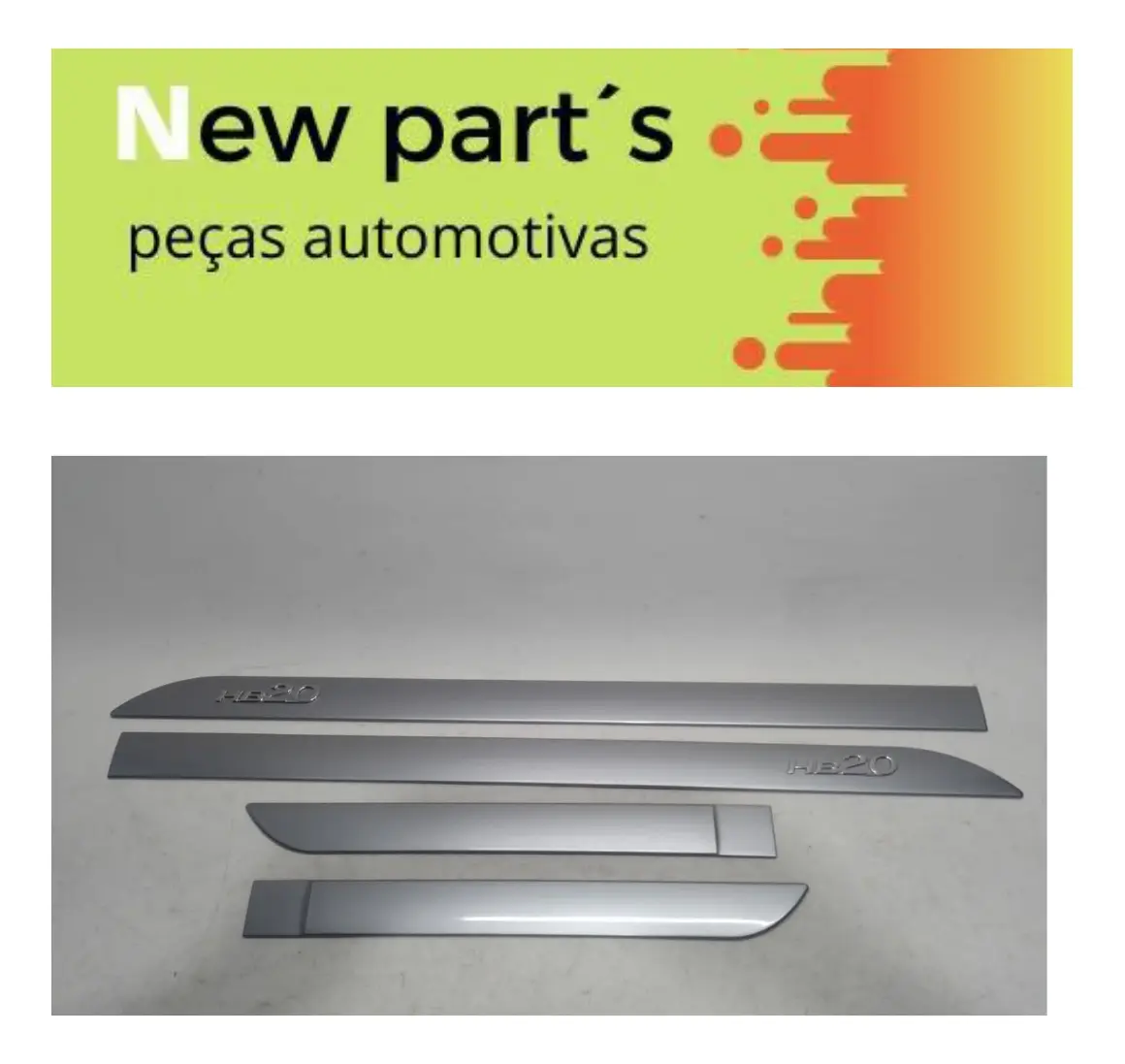 FRISO PORTA TRASEIRO DIREITO HB20 2015/2017 NV.ORIGINAL IN.